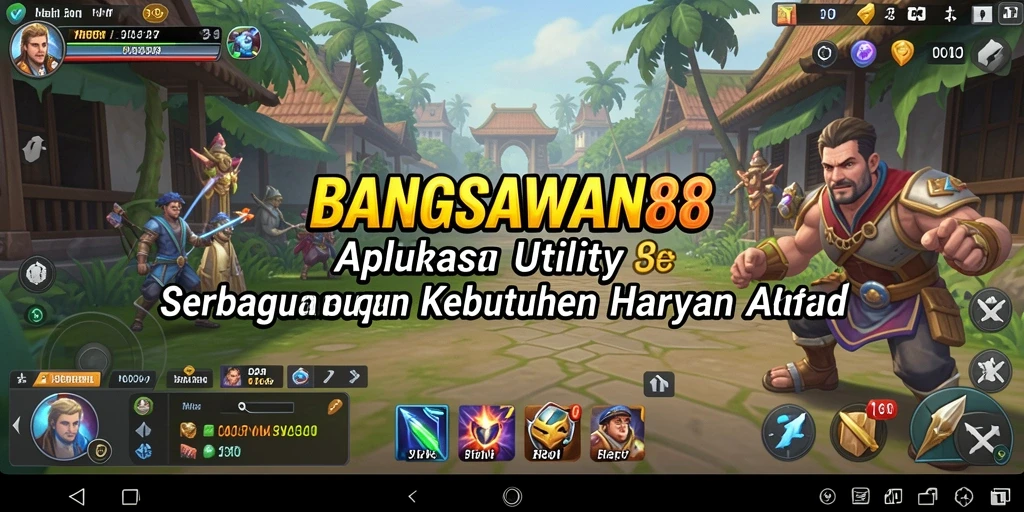 Tampilan utama BANGSAWAN88 yang intuitif dan fungsional.