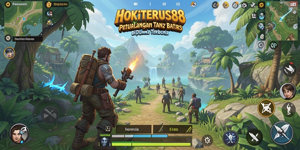 Tampilan menarik dari gameplay HOKITERUS88 di dunia terbuka.