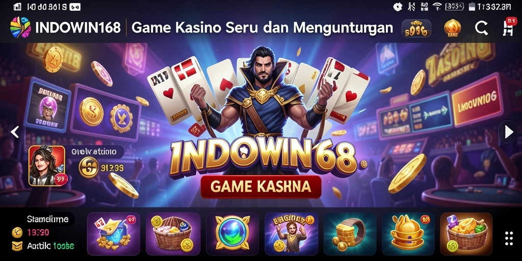 Tampilan gameplay seru dan realistis dari INDOWIN168.
