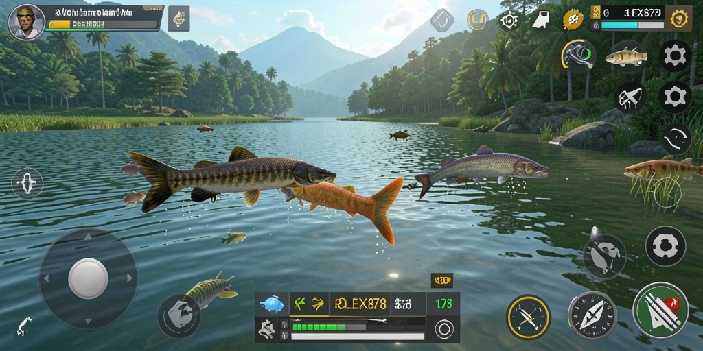 Tampilan gameplay yang seru dan menantang dalam ROLEX878.